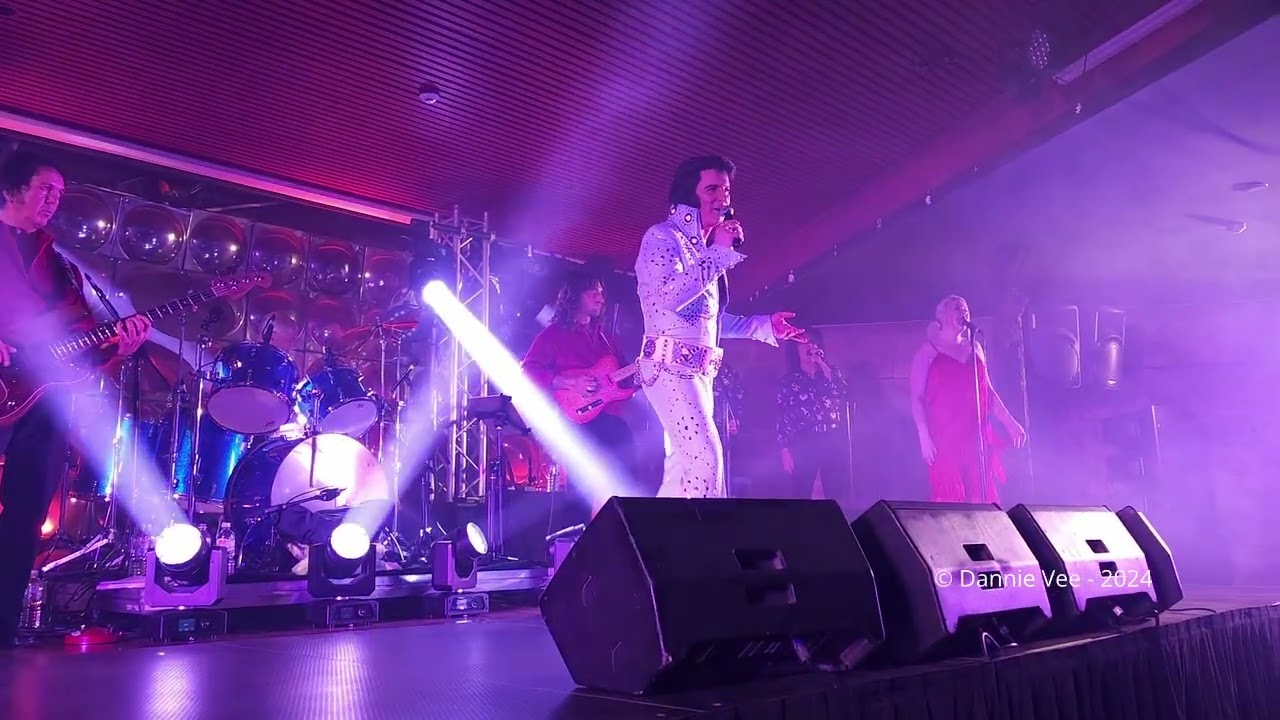 Geelong Elvis Festival 2024, Jay Dupuis performing ~  Big Hunk O Love