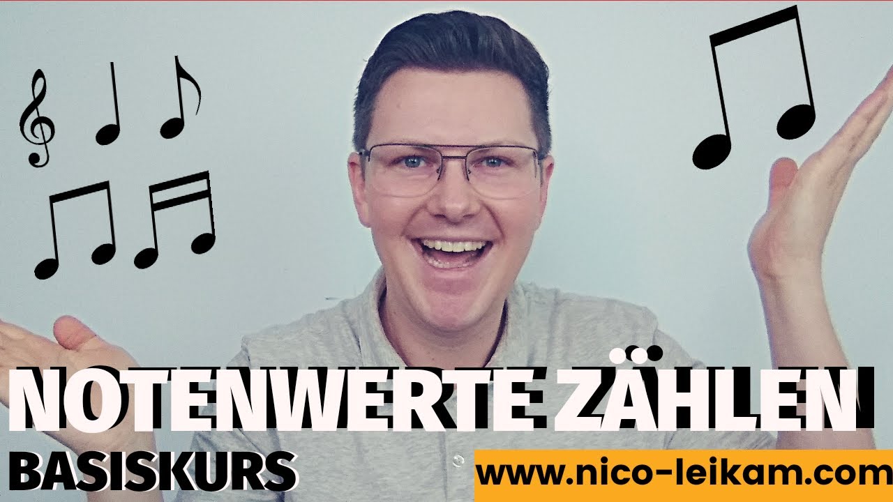 Rhythmen ZÄHLEN | Notenwerte auszählen | Rhythmus richtig definieren | Basiskurs