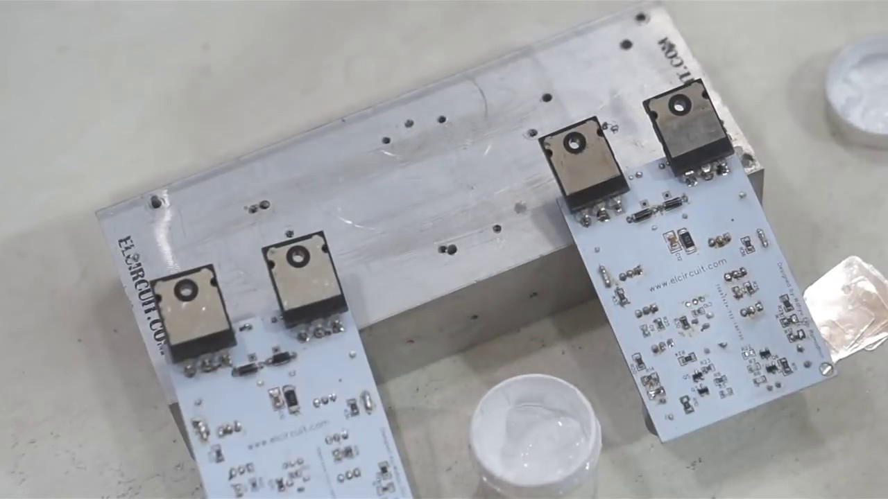 Driver Power Amplifier Yiroshi Stereo - SMD