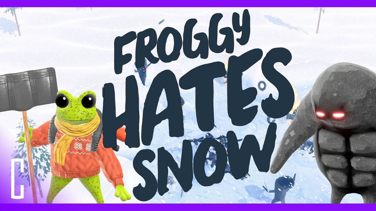BACK IN THE SNOW !! - Froggy Hates Snow