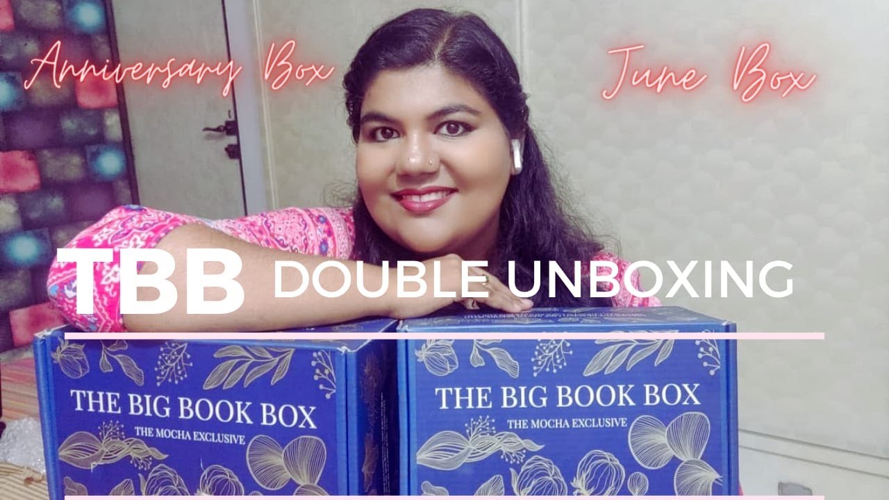 Double Unboxing | The Big Book Box | Anniversary & June Mocha| Giveaway(closed) |The Old Book Barn |