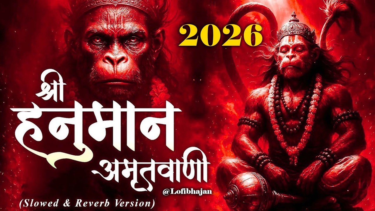 Shri Hanuman Amritwani Lofi [ Slow & Reverb version ] Shri Hanuman | Best Of Lofi Bhajan 2026
