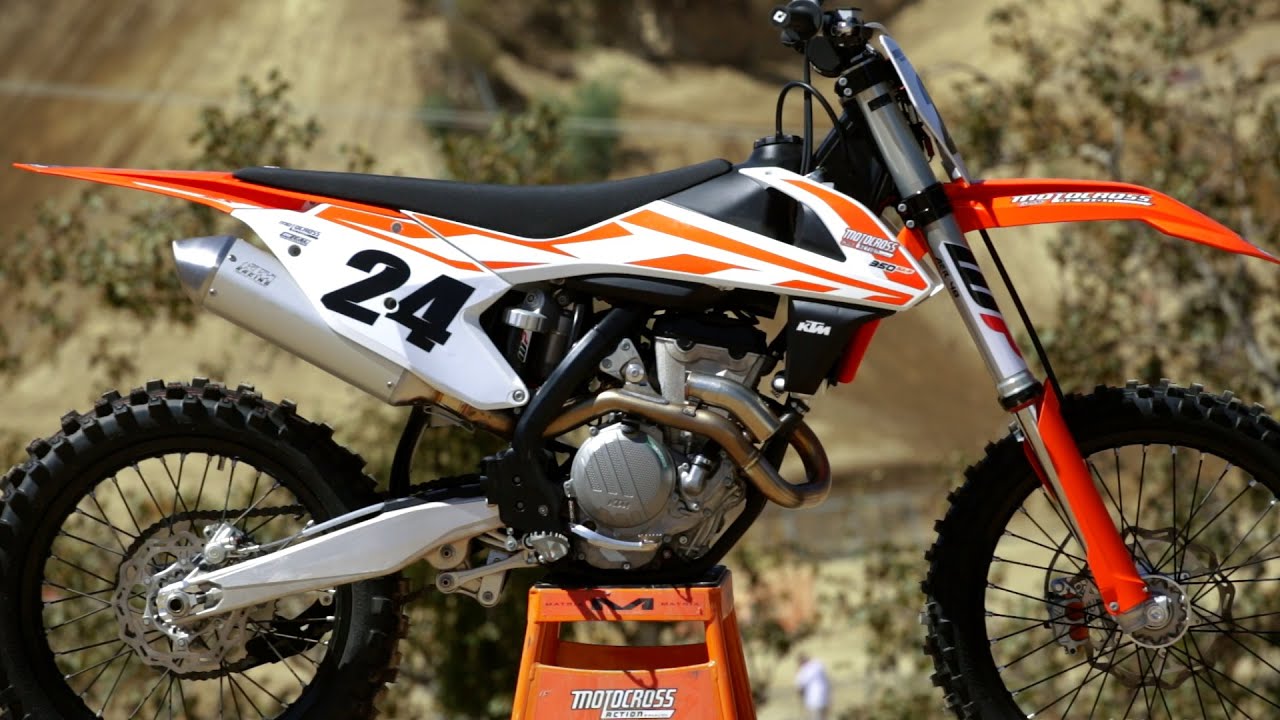 First Ride 2017 KTM 350SXF - Motocross Action Magazine