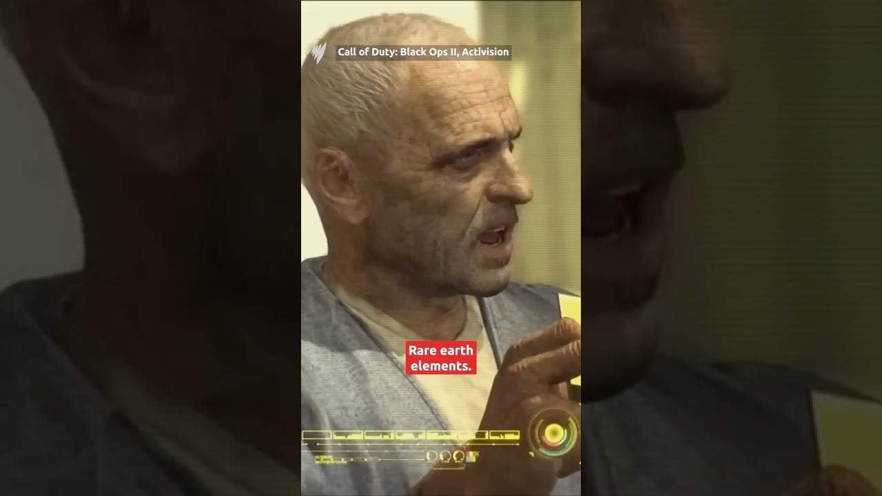 Did Call of Duty predict the rare earth rush?