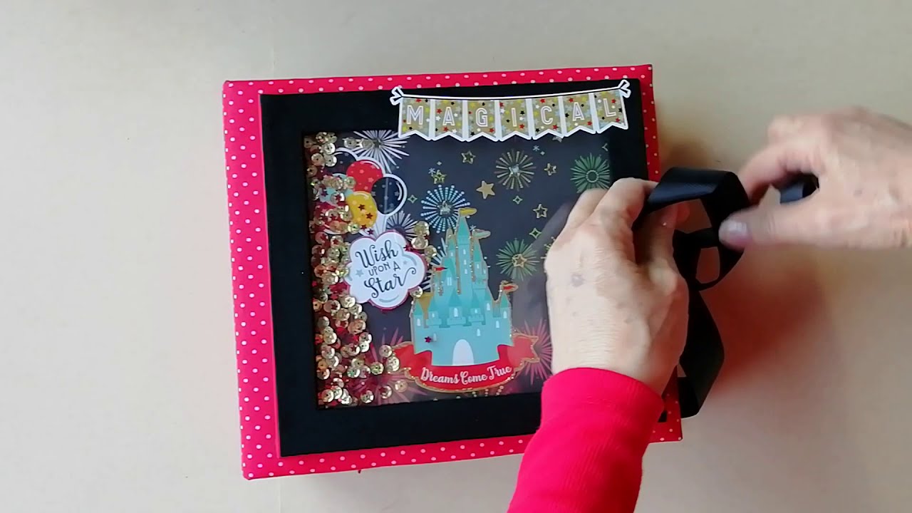 Vendido - Maleta y álbum de scrapbooking Remember the Magic