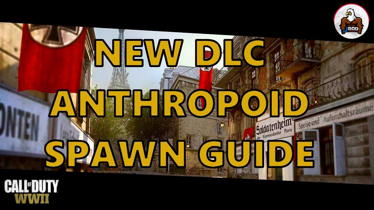 NEW DLC MAP ANTHROPOID SPAWN GUIDE Call of Duty WWII