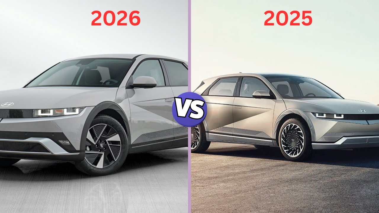 2026 Hyundai Ioniq 5 vs 2025 Hyundai Ioniq 5 – Interior & Exterior Comparison