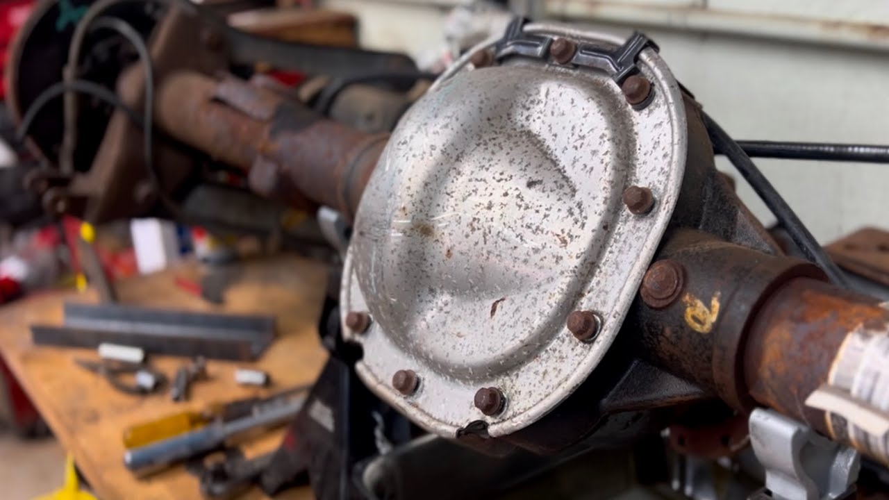 Want A Cheap Rear End For Your Hot Rod? Narrow A Crown Vic 8.8! Budget Rat Rod Build Part 2