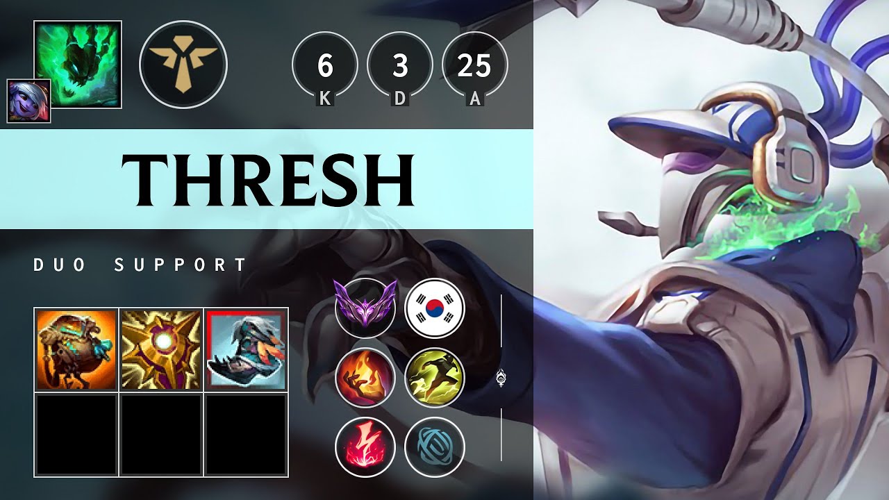 Thresh Support vs Karma - KR Master Patch 25.13