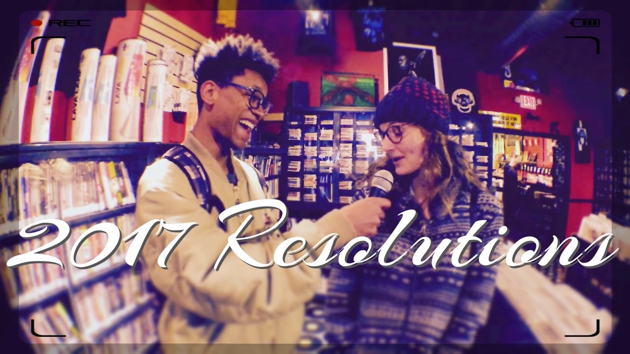 Kickin It With Commoninterest/2017 New Years Resolutions Street Interviews