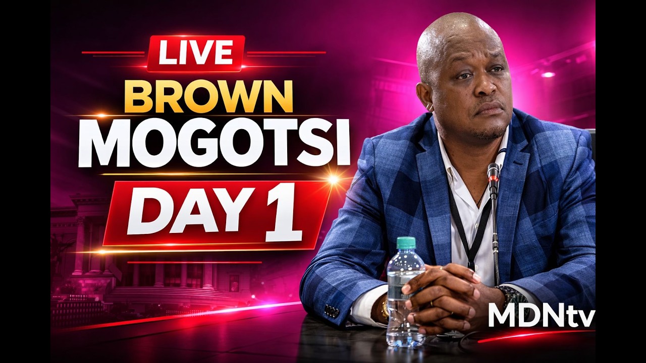 BROWN MOGOTSI TESTIFIES LIVE | AD HOC COMMITTEE DAY 1
