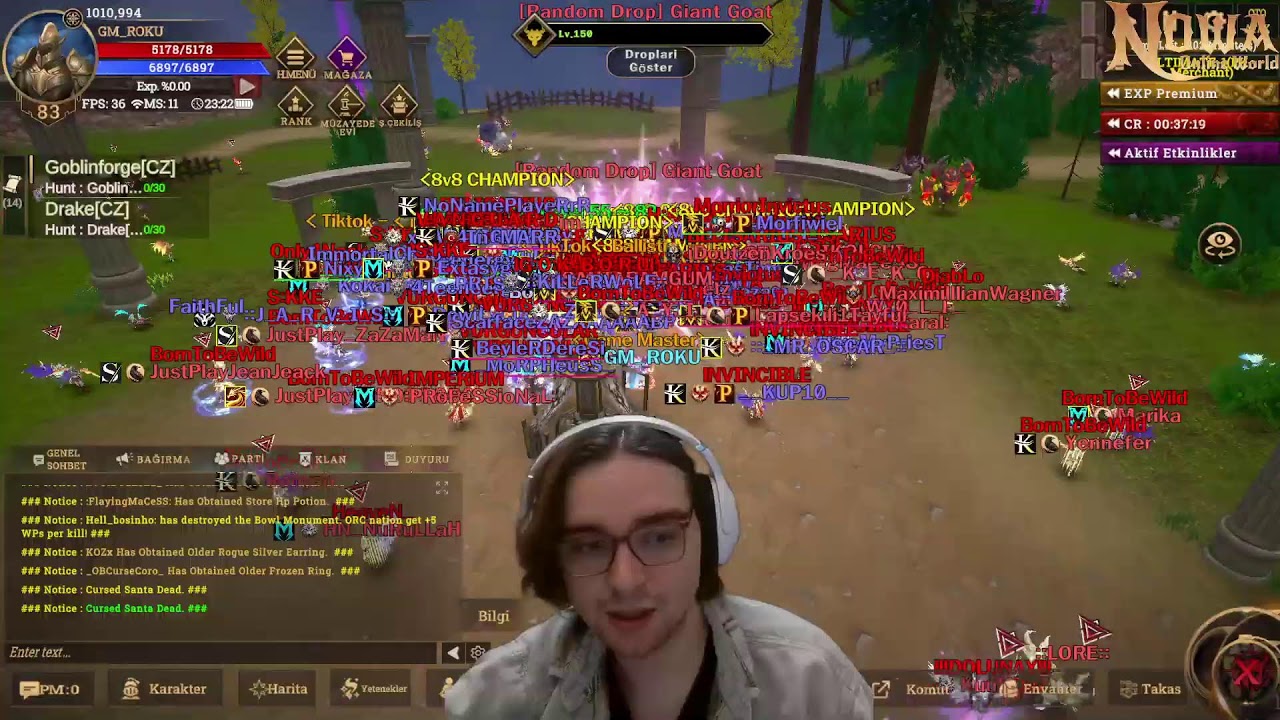 Nowa Online World Sunucular Şampiyonu Bugün Belli Oluyor! İlk 8v8 Mobil MMORPG Turnuvası