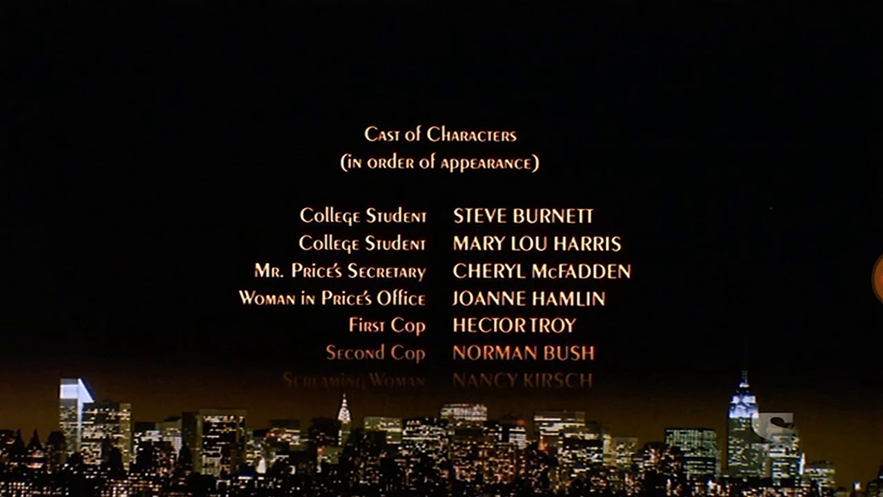 Closing to the muppets take Manhattan (1984) on cine sony