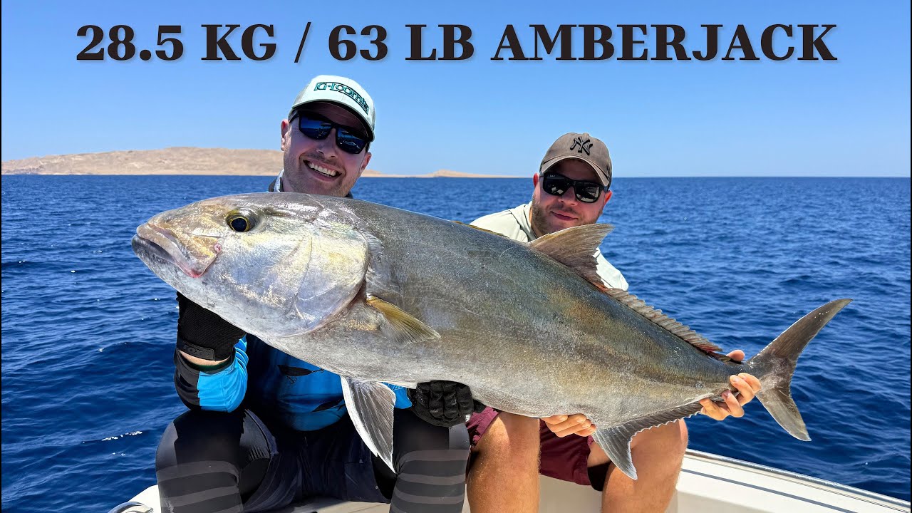 Popperen & Jiggen in Egypte Hurghada  GT, Amberjack & Rode Zee monsters