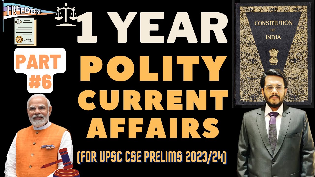 Lec 6: UPSC Prelims | Places of Worship Act, Review & Curative Petition, Section 188 of IPC | Polity