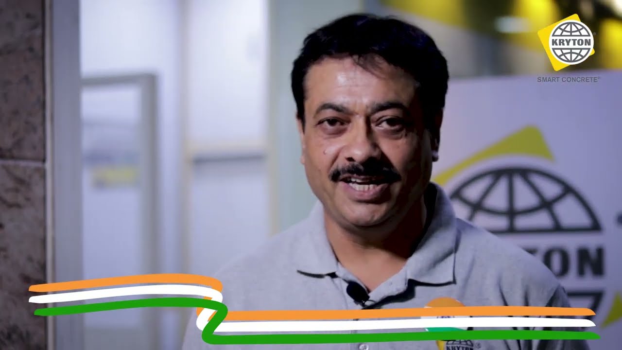 Kryton India wishes 76th Independence Day | 15 August 2022 | Crystalline Waterproofing
