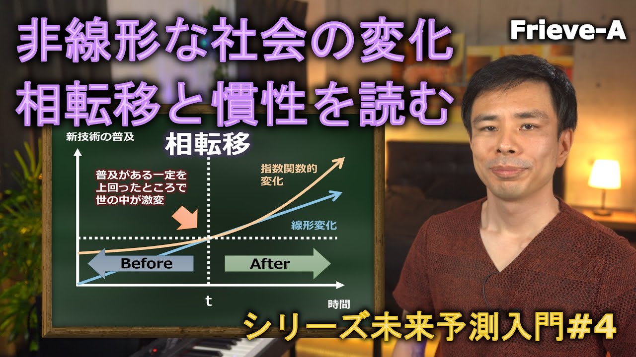 非線形な社会の変化を予測するには ~シリーズ未来予測入門 #4~