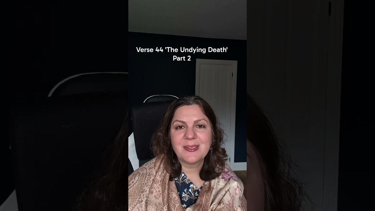 Verse 44 'The Undying Death' PART 2 from the book 'Footprints on Waters Free' #nonduality #poetry