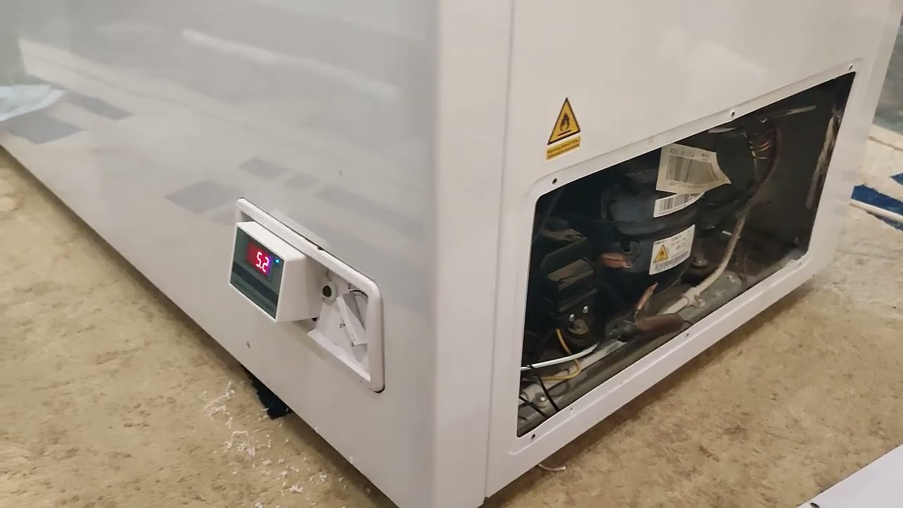 Переделка морозильной лари в холодильник для пива