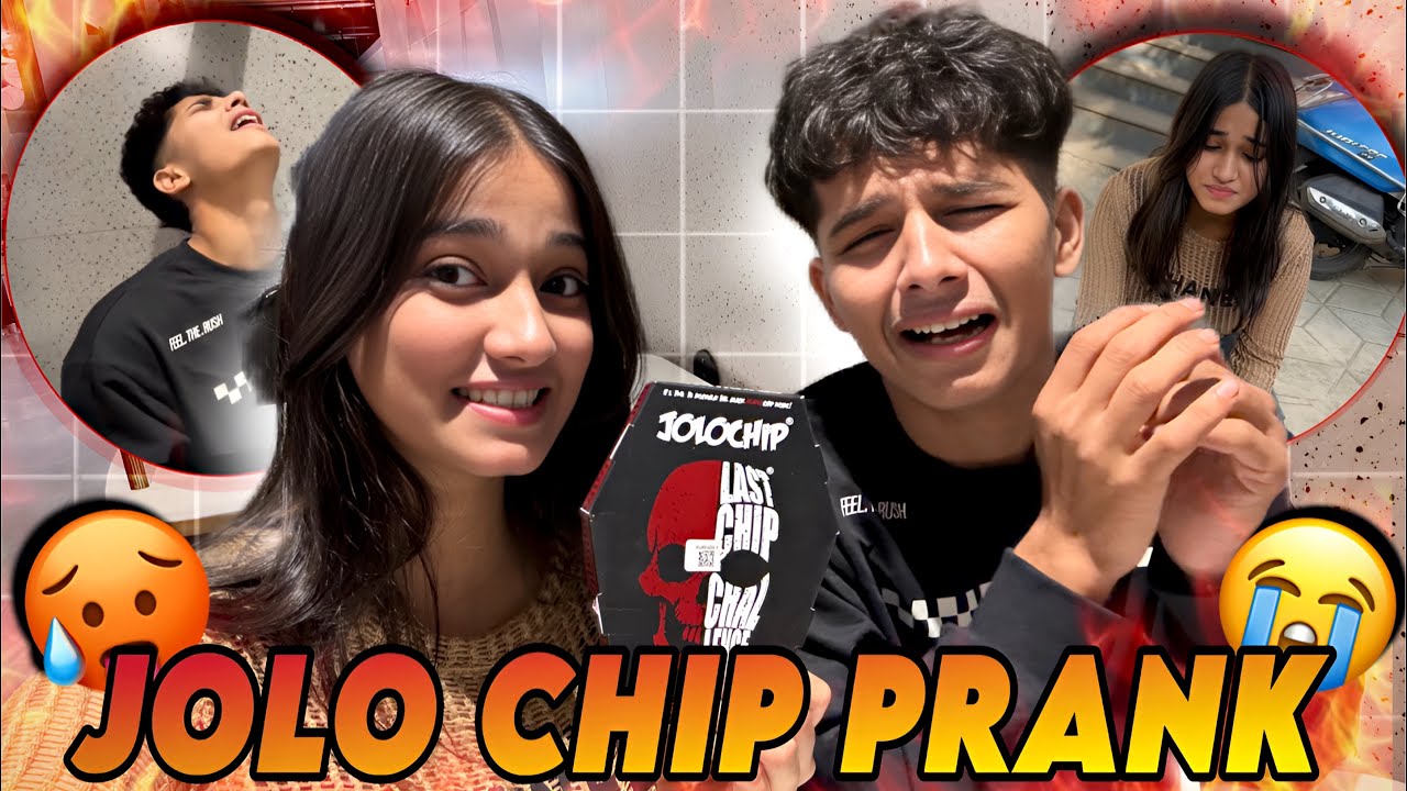 *JOLO CHIP* prank muje he bhari padhgya🥵😭
