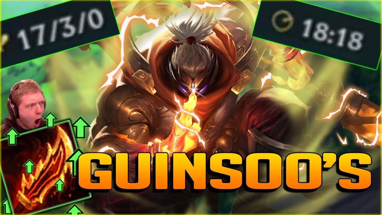 REWORKED GUINSOO'S IS TOO OP!! I CAN'T STOP LAUGHING AT THIS DAMAGE!! NEW JAX TOP GAMEPLAY - PBE