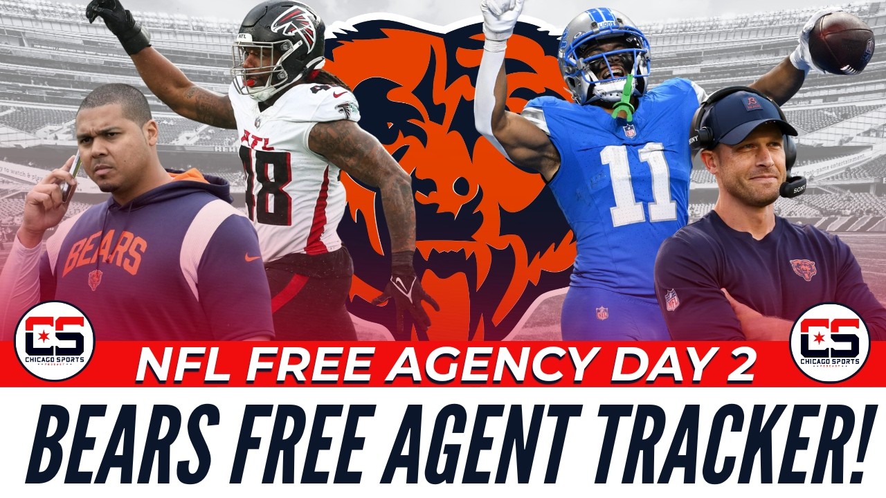 Bears Free Agency Day 2: Massive Deals Dropping Today LIVE! #chicagobears #beardown #football #nfl