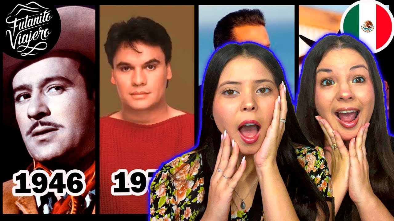 Canción Mexicana más Popular Cada Año DESDE 1940 - CUBANAS REACCIONAN