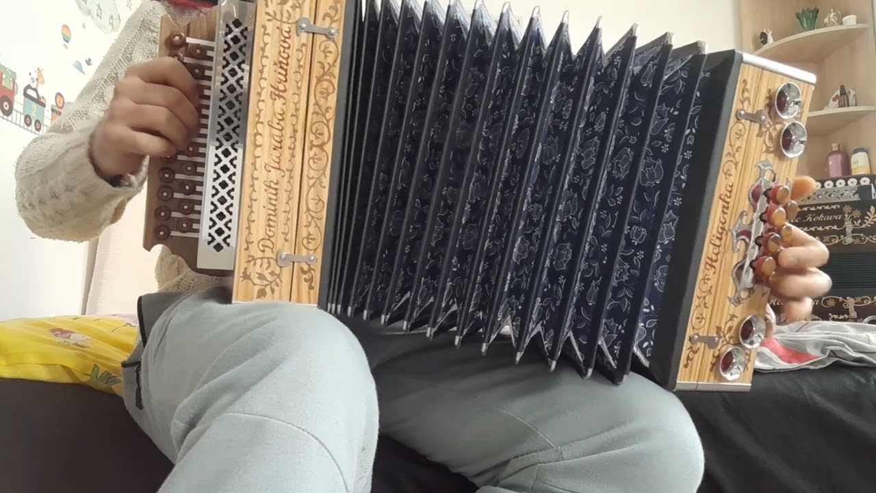 Ďatelinka drobnô kvieťa,kvitne na poli....Heligonka 432Hz Dominik Jaraba