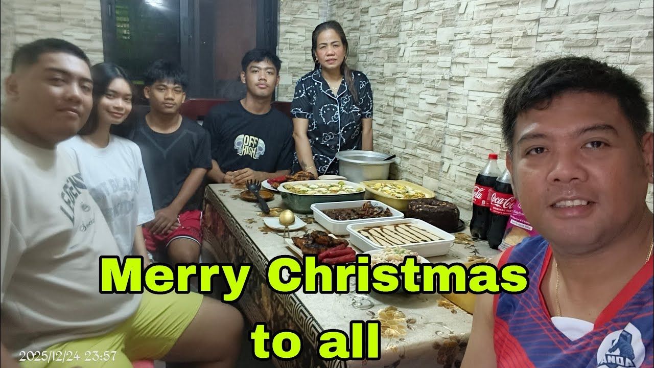 Рождественские каникулы 2025 / Noche Buena с семьей и друзьями