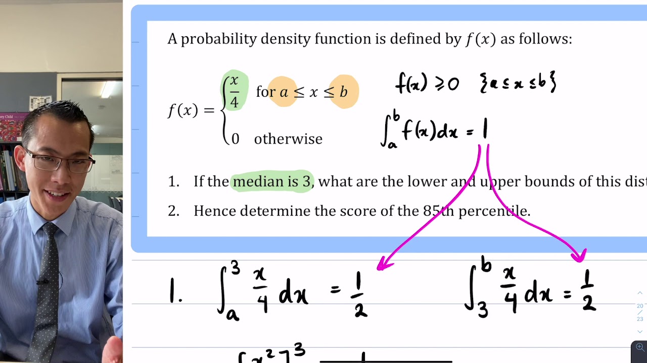 Locating Boundaries of a Distribution from its Median