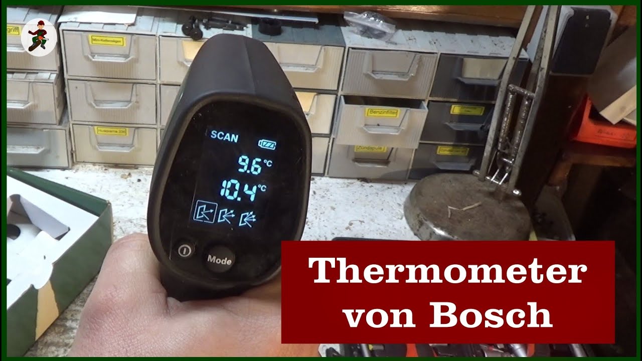 Laser-Thermometer von Bosch - UniversalTemp