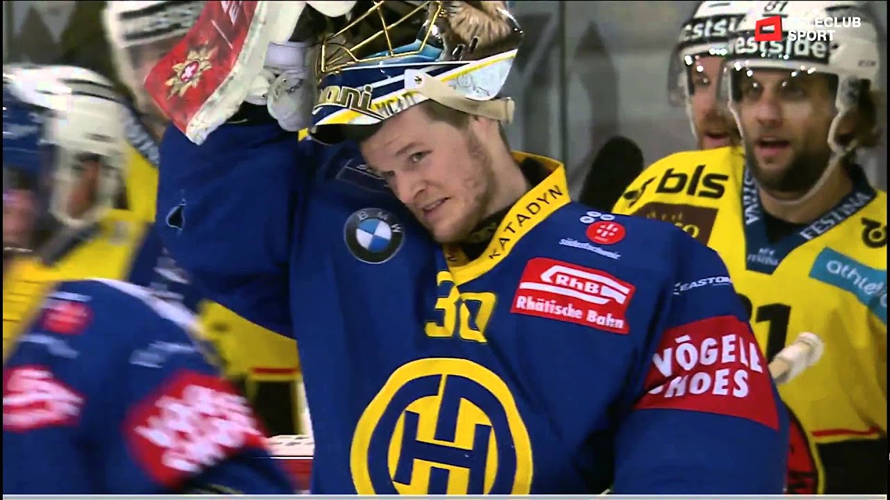 HC Davos  - SCB 4:5 n.V 1.Playoff Halbfinal Spiel 17.03 2016 HD