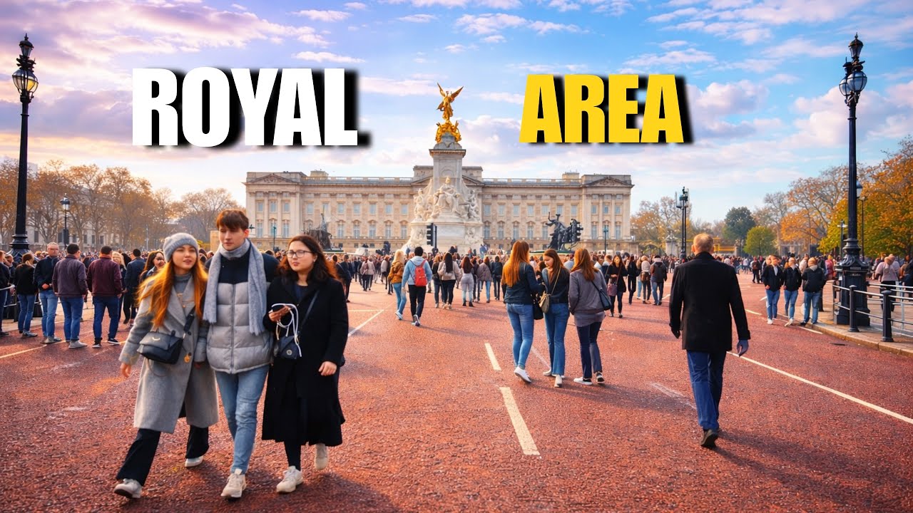 London Walk at the Weekend-Peaceful Walking Tour in the City