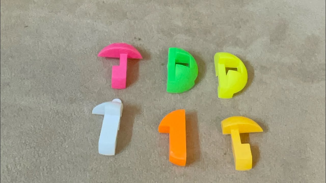 How to solve a 6 piece ball puzzle hope it helps 😁