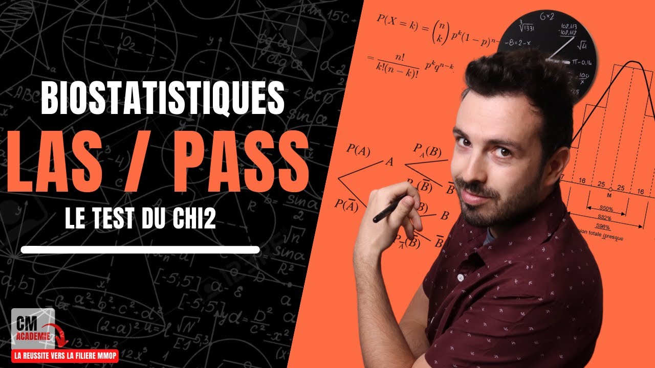 LE TEST DU CHI2 : ➗  Comment faire pour réussir ce TEST en Biostatistiques sans se tromper ?