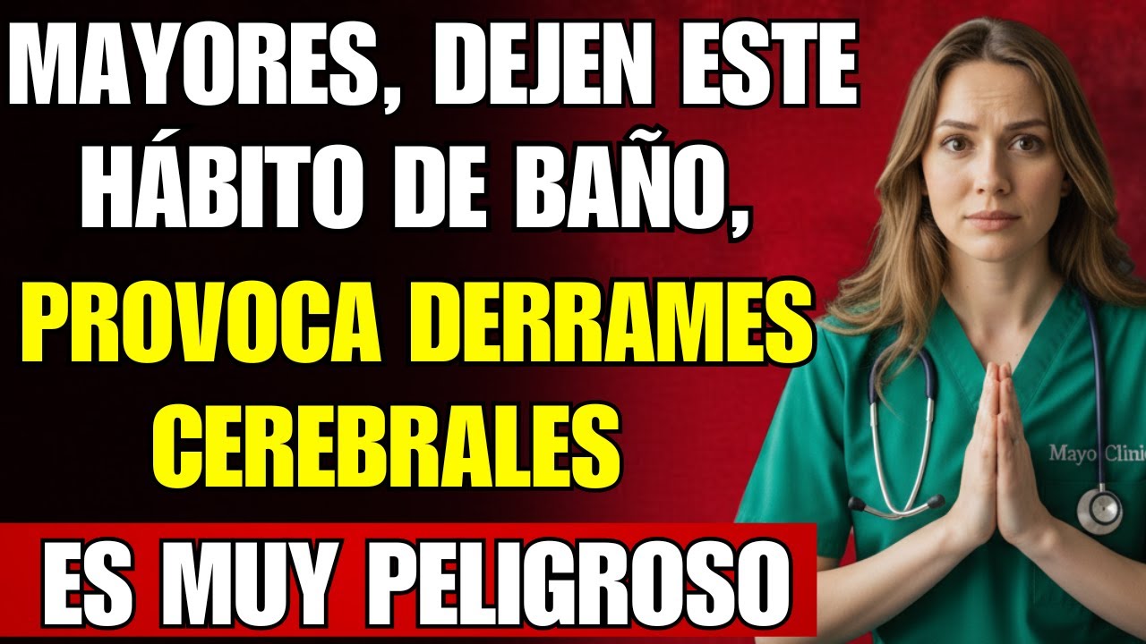 ESTE hábito en la ducha aumenta el riesgo de ACV de la noche a la mañana | Dra. Laura Mendoza
