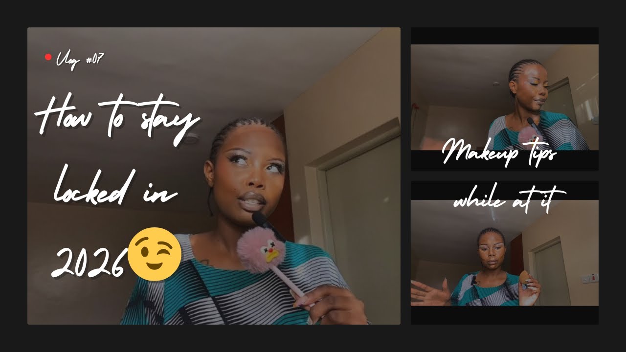 EPISODE 3 💗|| Locking In for 2026 ||Makeup Therapy 🌸