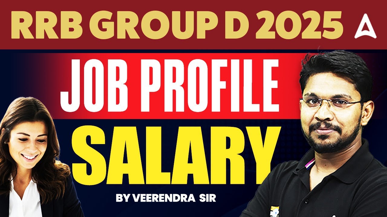 RRB GROUP D 2025 | JOB PROFILE | SALARY | BY VEERENDRA SIR