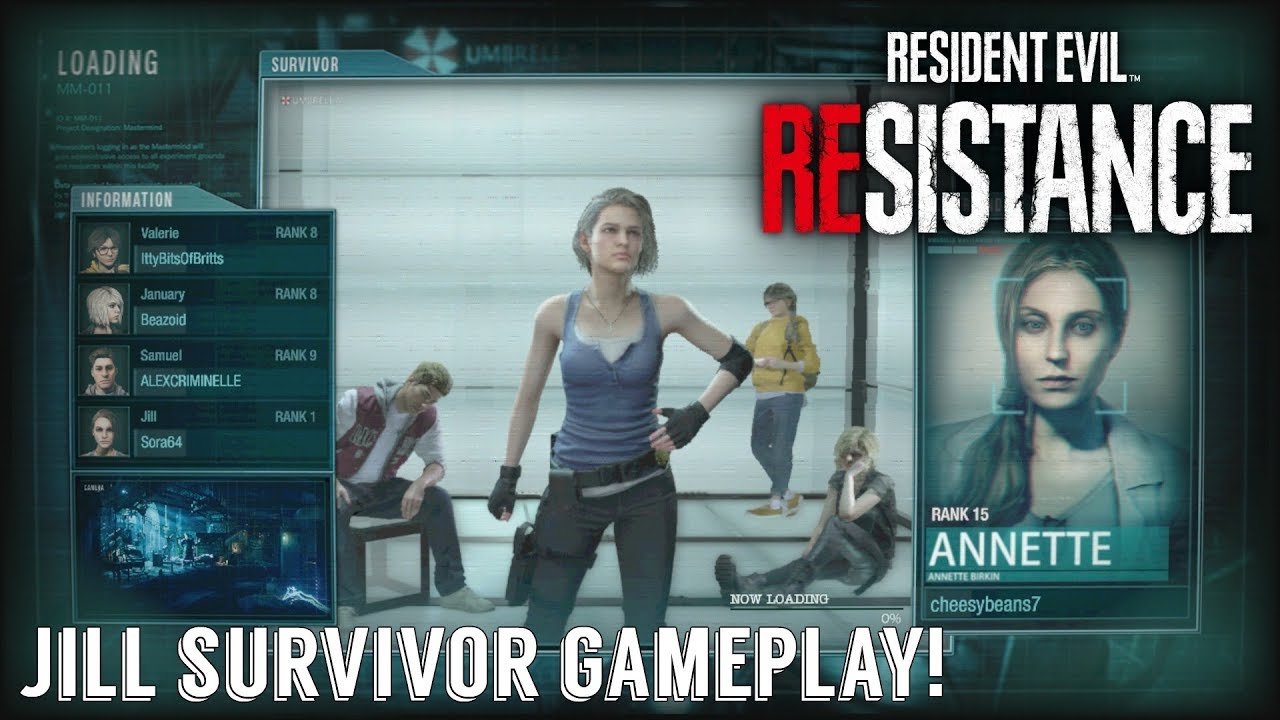 Resident Evil Resistance - Jill Valentine - Survivor Gameplay!