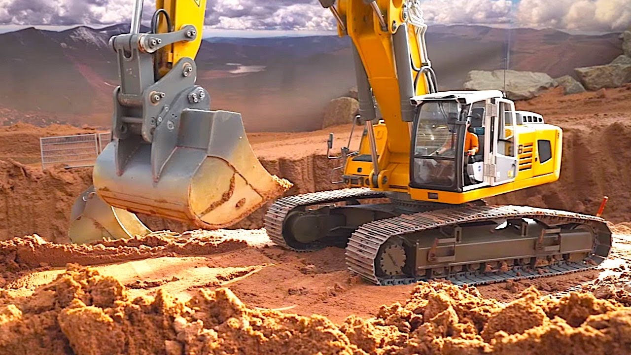 GREAT RC EXCAVATOR SPECIAL - only for Radio Control Friends - LIEBHERR 956