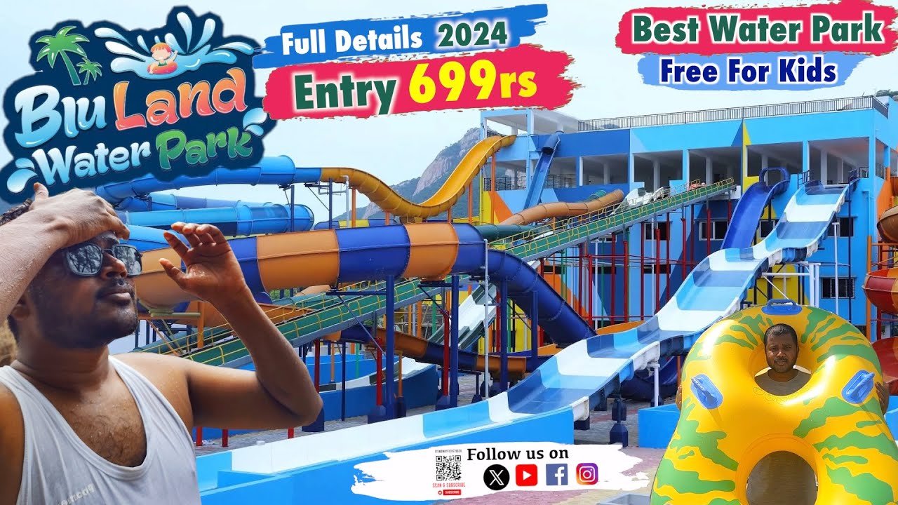 BluLand Water Park Tirupati | Thrilling Experience😱 | Tamil Vlogs
