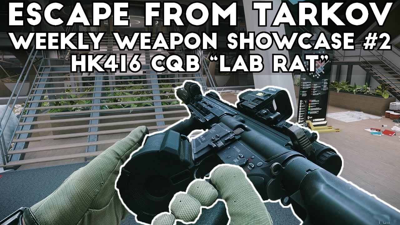 Weekly Weapon Showcase #2 ; HK416 CQB Build - Escape From Tarkov