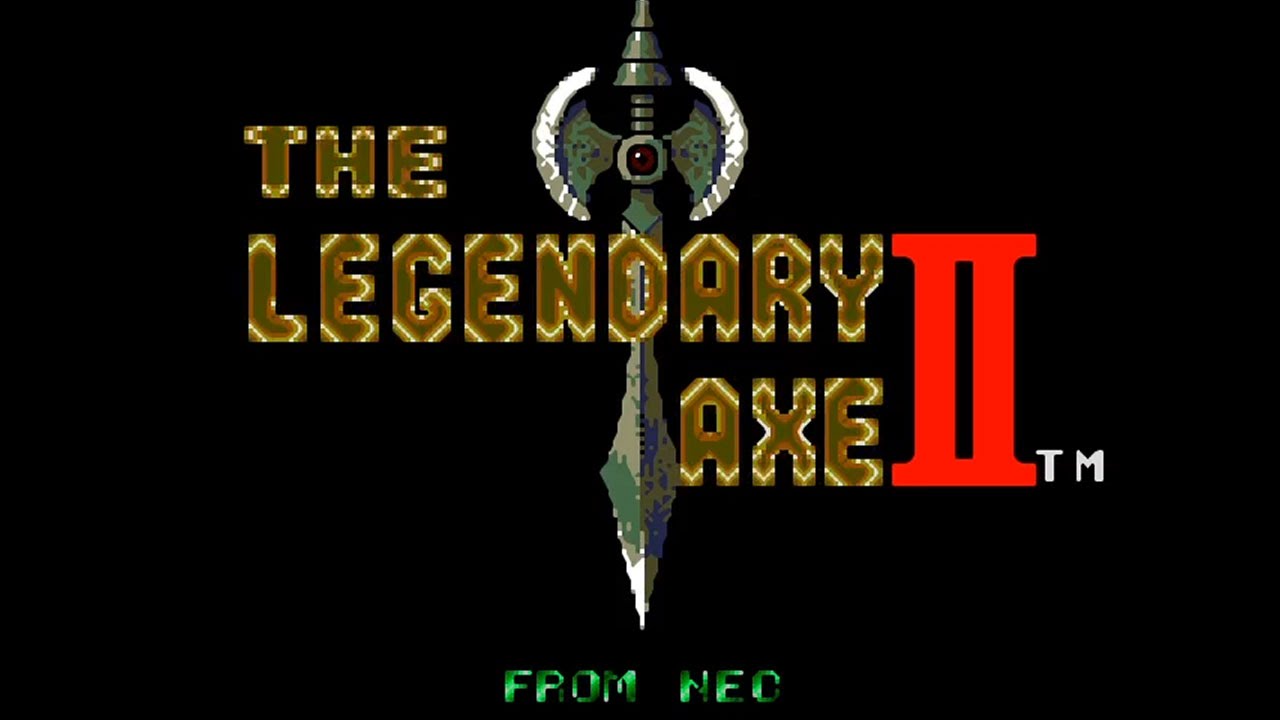 Legendary Axe II TurboGrafx-16 Full Playthrough