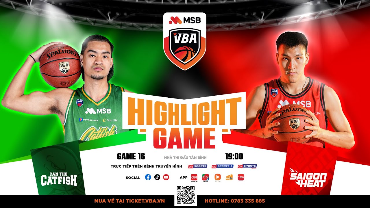 Full Game Highlights | Cantho Catfish vs Saigon Heat | 12.06 #bongroVBA #VBA #VBA2025