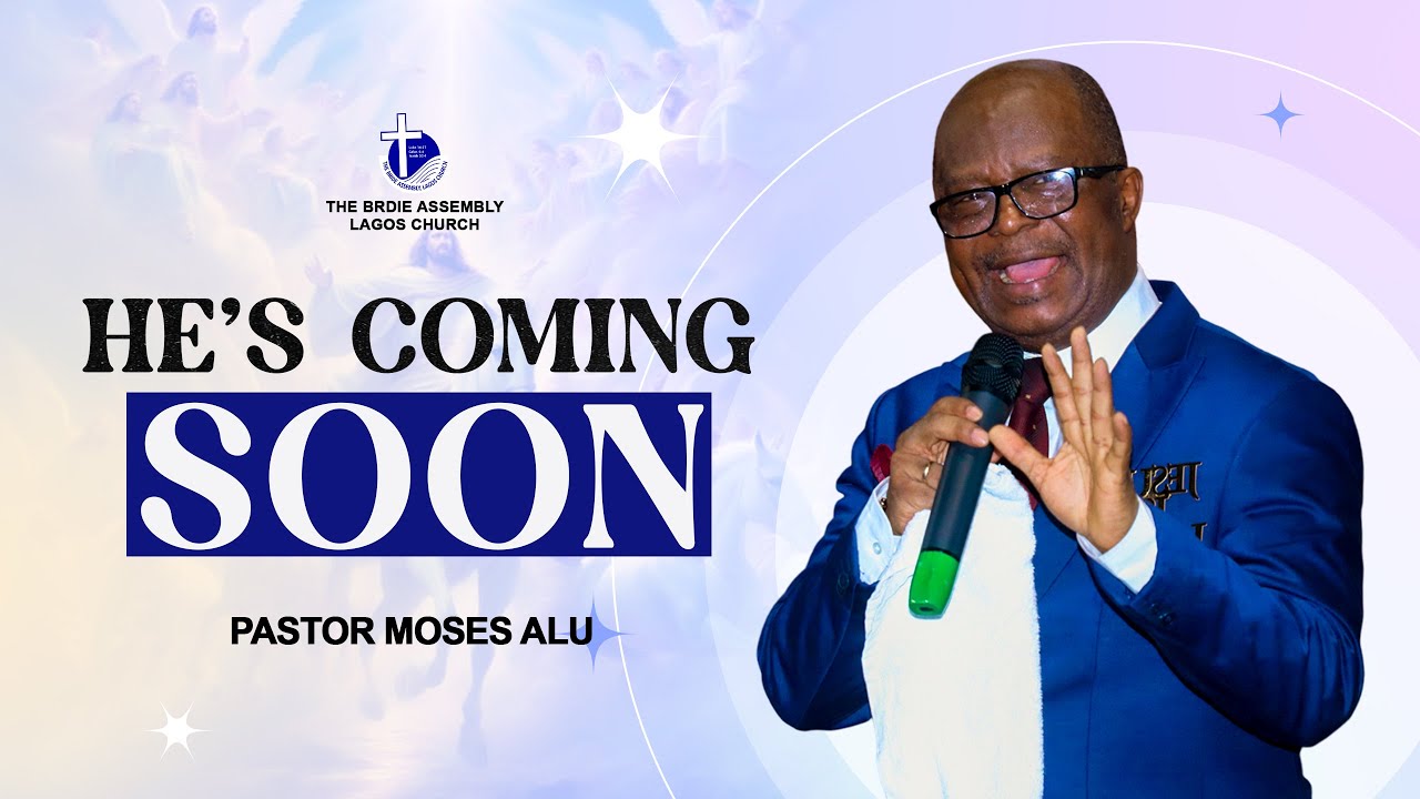 HE'S COMING SOON || PASTOR MOSES ALU || CROSS OVER NIGHT 2023