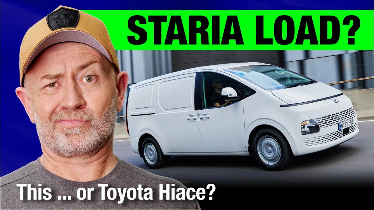 Hyundai Staria LOAD van review: Buy this or a Toyota Hiace? | Auto Expert John Cadogan