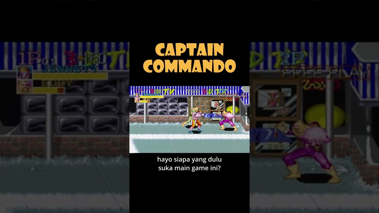 Game Jadul Captain Commando 