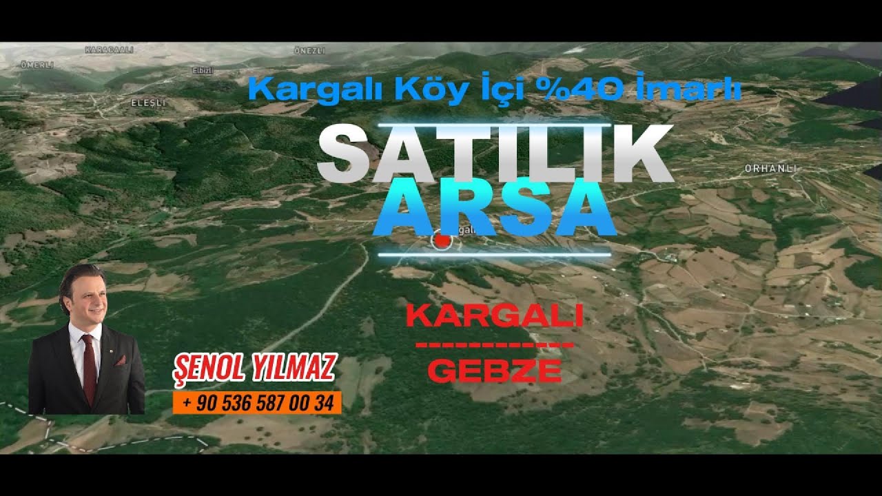 GEBZE, KARGALI K&Ouml;Y İ&Ccedil;İ SATILIK ARSA