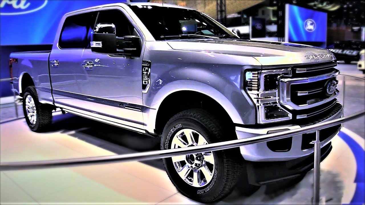 NEW - 2020 Ford F350 SUPER DUTY 6.7L V8 PLATINUM - INTERIOR and EXTERIOR Full HD 60fps
