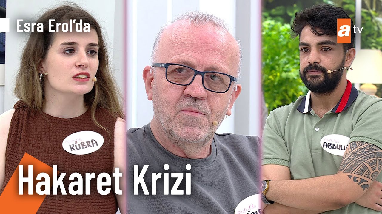 Abdullah, Hikmet Bey'e hakaret mi etti - Esra Erol'da 10 Haziran 2025 @EsraErolatv